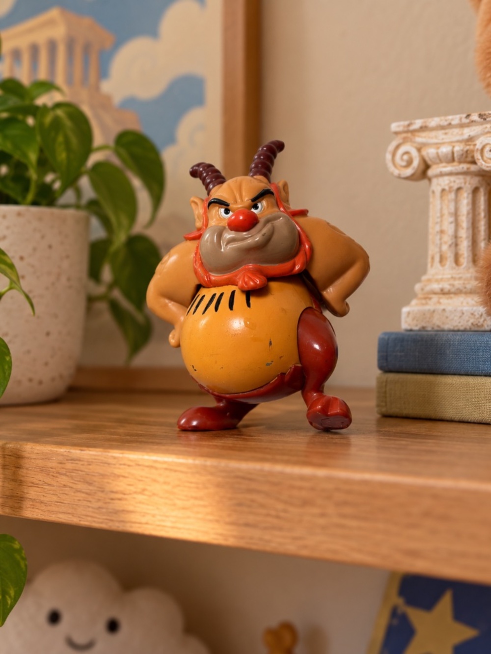 Vintage 1997 McDonald’s Disney Hercules Phil Philoctetes Happy Meal Figure